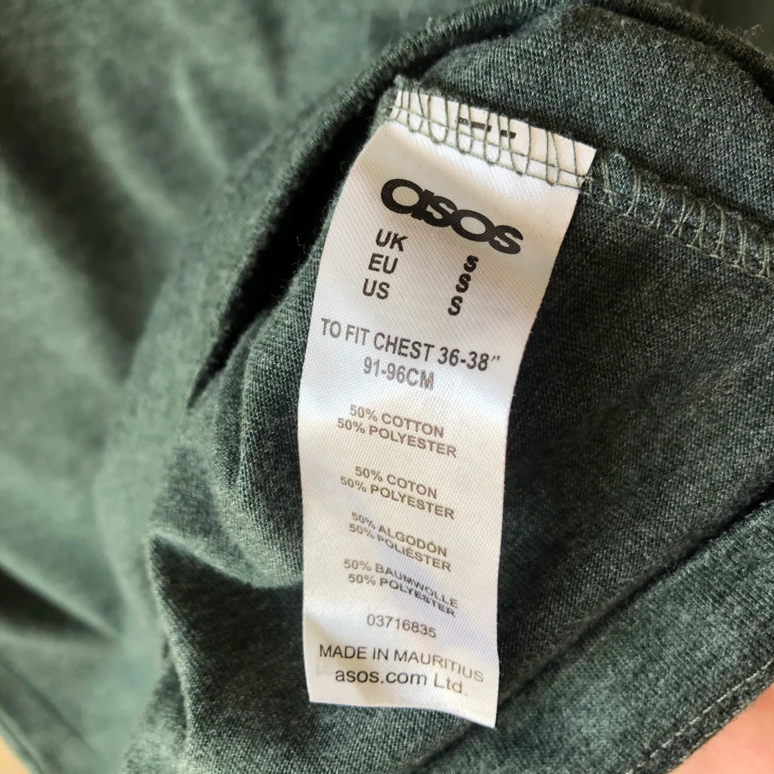 Grön polotröja  - 90