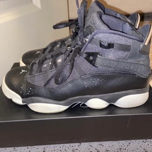 Jordan 6 rings size 6 - Black and White boys size 6 jordans