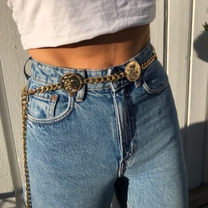 Skärp guld kedja  - Guldigt skärp. 30kr+ frakt, först i kvarn eller högsta bud. 