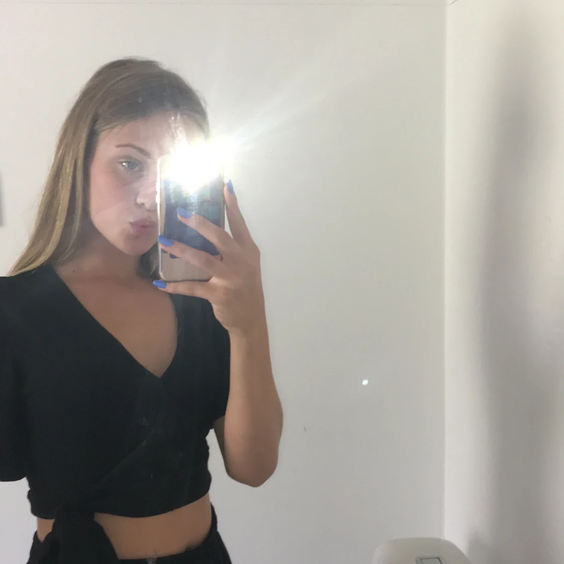 Svart topp från new yorker 