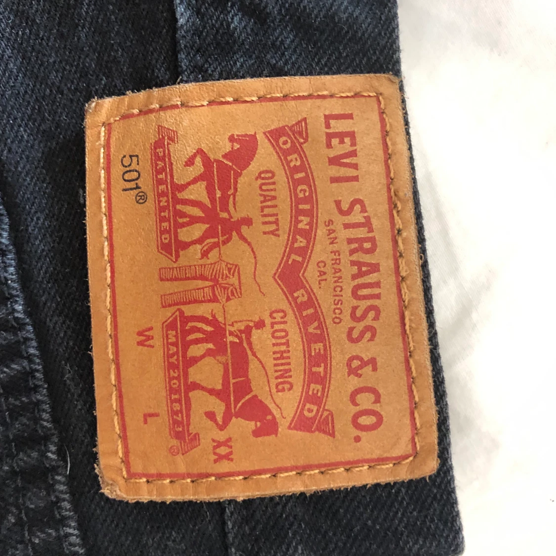 Svarta Levis shorts - 91