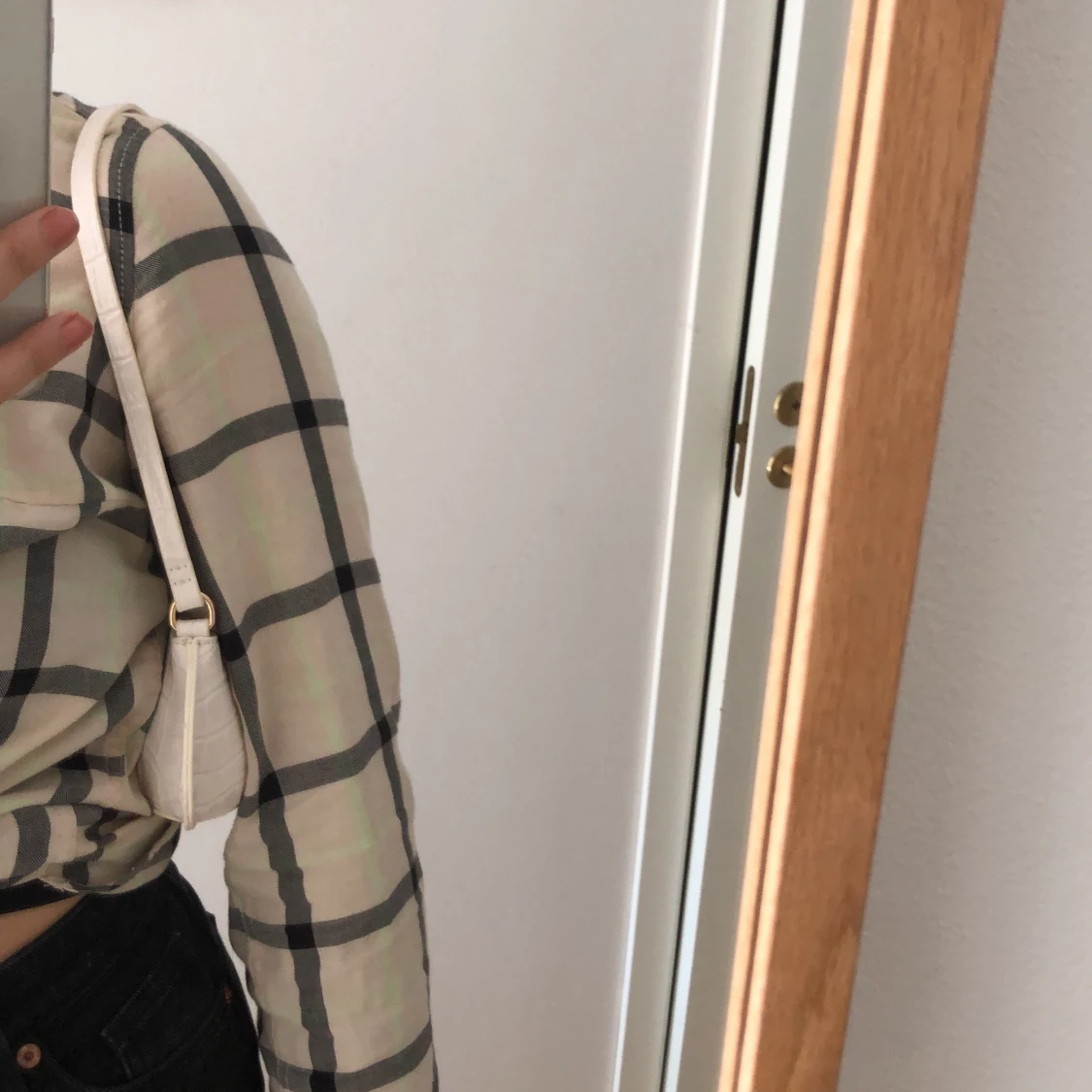 OANVÄND baugette väska 🦋🤍 - 91