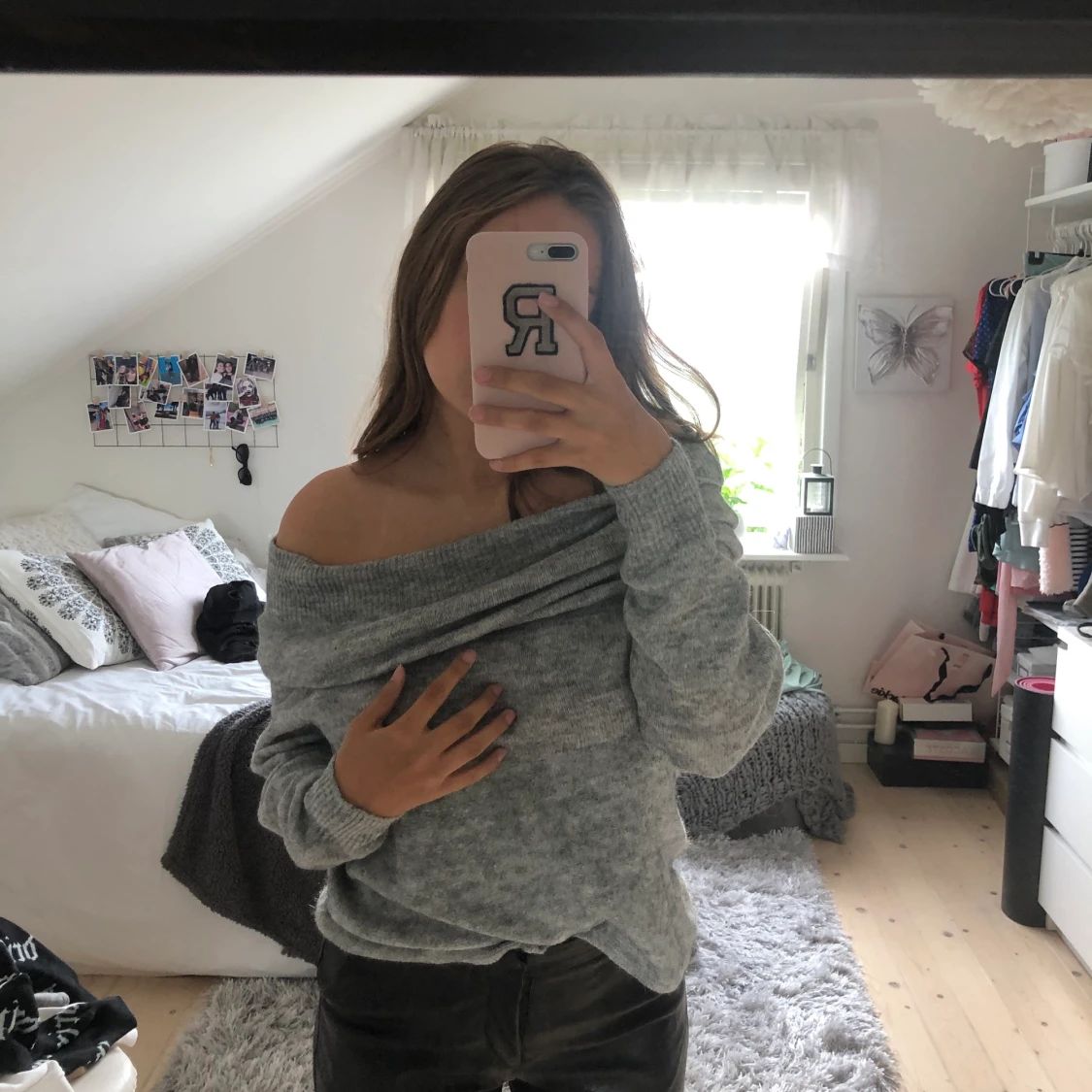 Offshoulder tröja - 90