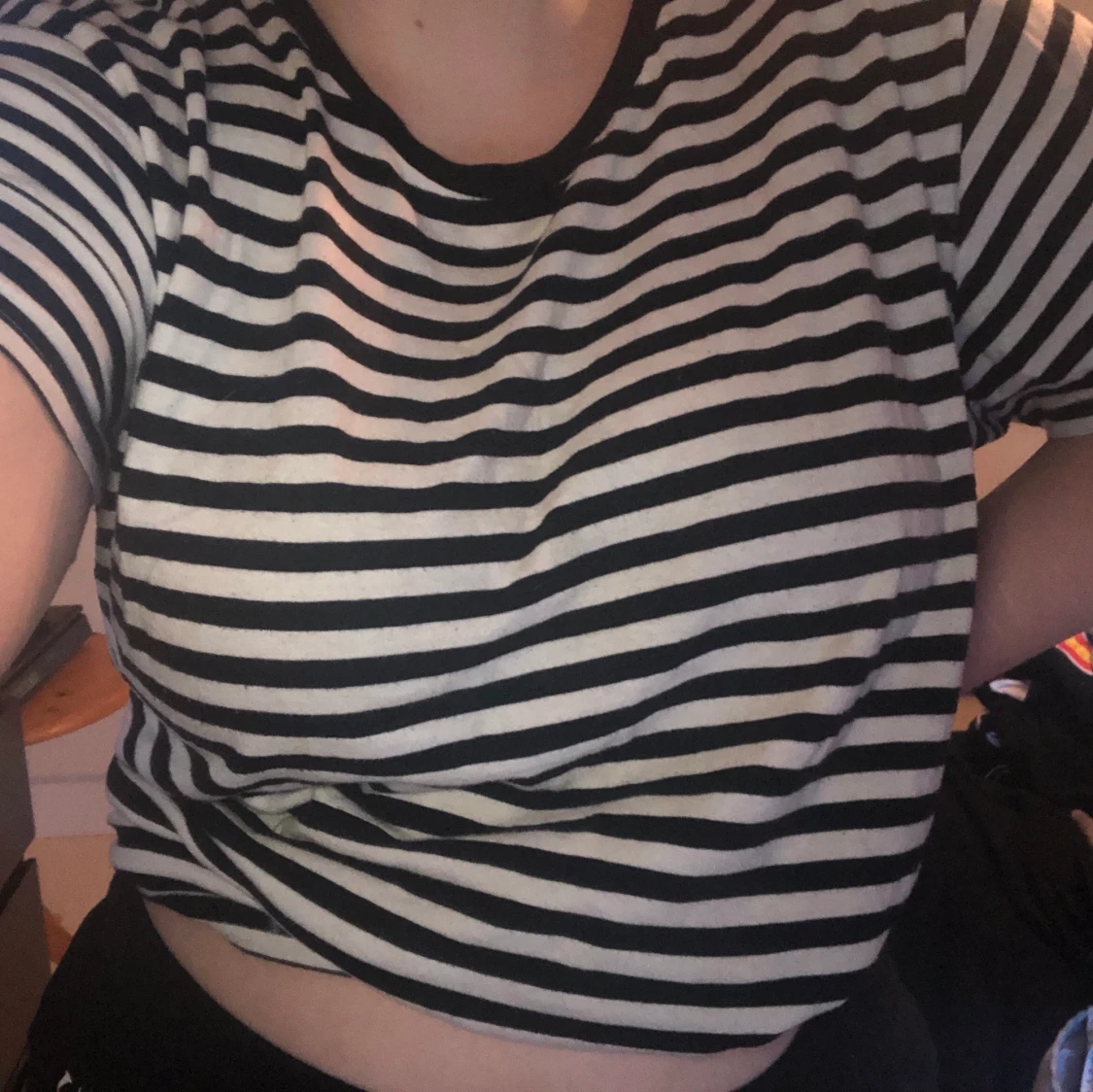 Randig t-shirt  - 90