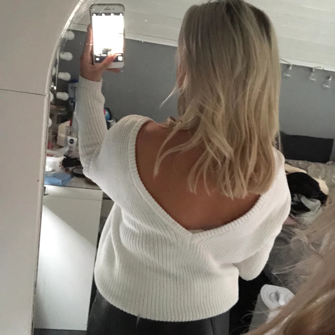 Stickad tröja från nakd