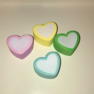 Curie Creative heart-marsmellows - Säljer dessa cutie creative heart marsmellows i gott skick! ❤️ har alla tillbehör och luktar sååå gott! 💕 150 inklusive frakt för alla! Rare! 🤍