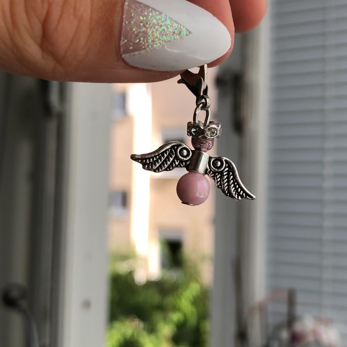 Fin pastel rosa ängel!