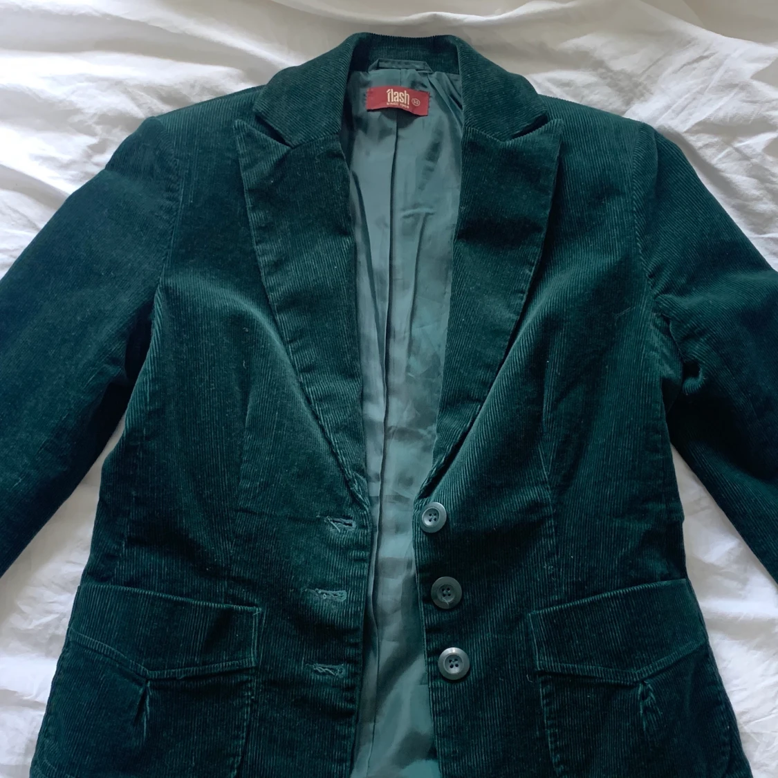 Grön manschesterkavaj strl 34 - 90