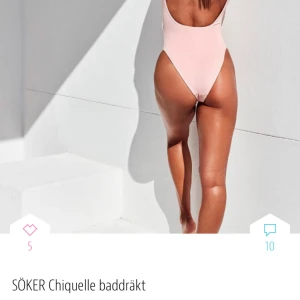  - Söker Chiquelle baddräkt i storlek M