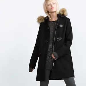 Zara hooded coat