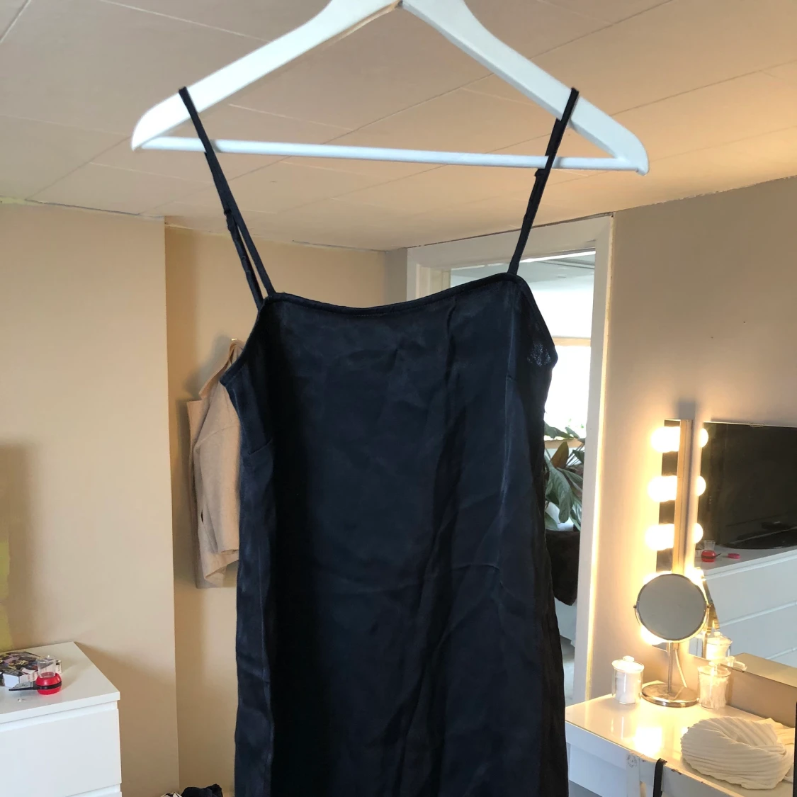 Siden klänning XS - 90