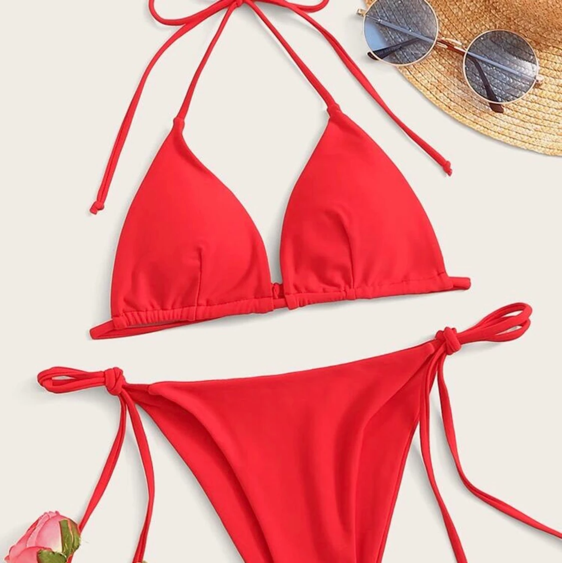Röd bikini