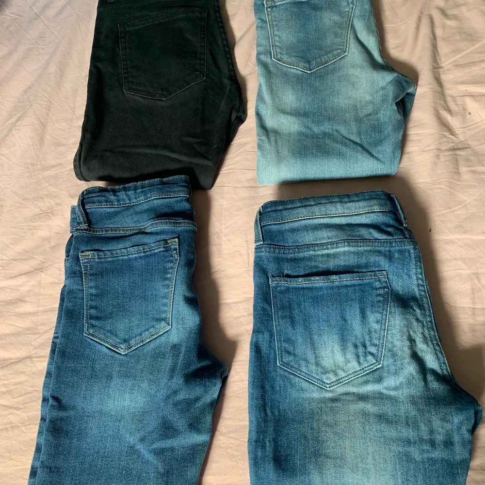 Alla möjliga jeans, i jätte bra skick! Som nytt från 100kr. Jeans & Byxor.