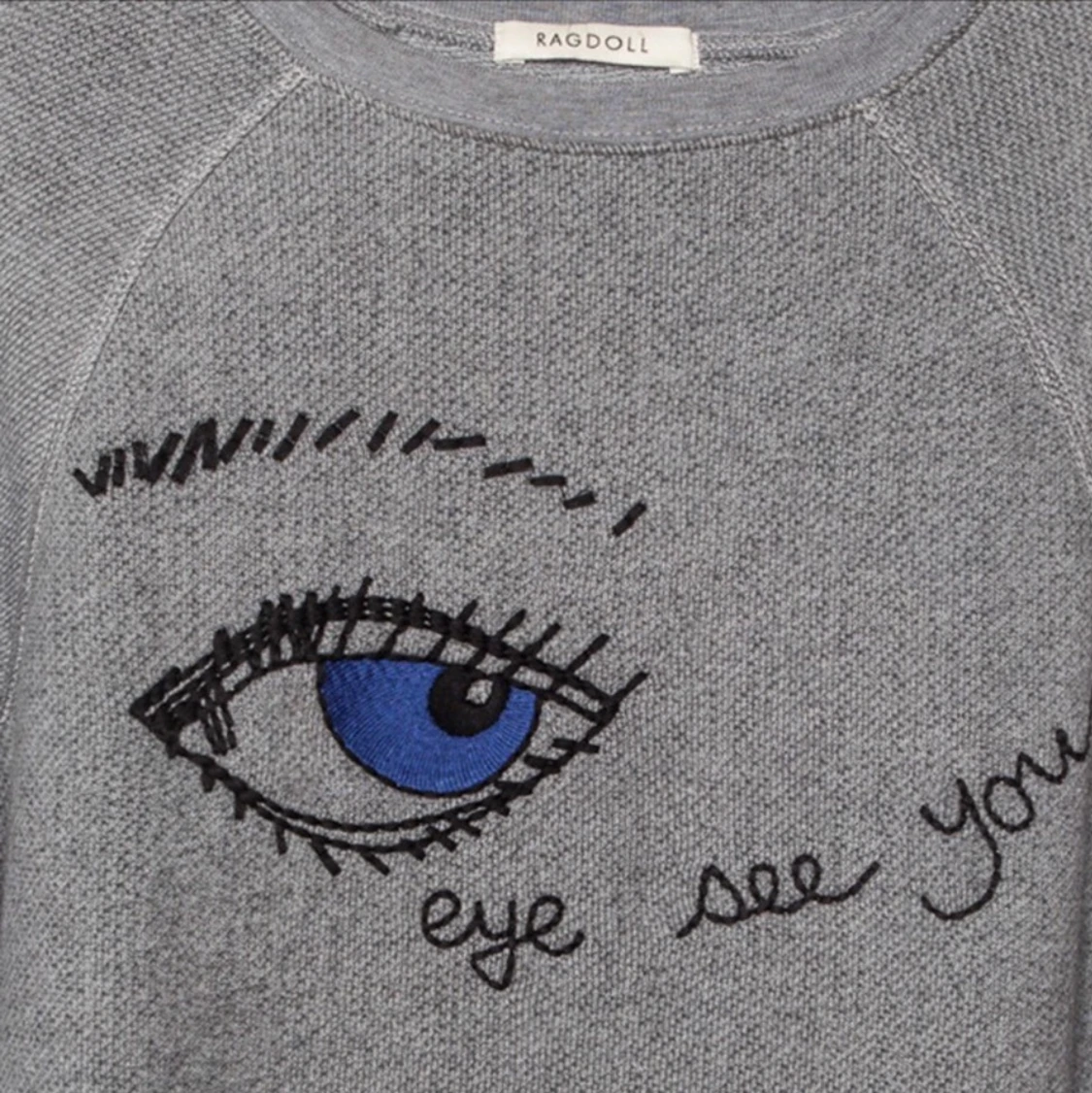 Ragdoll ”Eye See You” Tröja Grå - 91