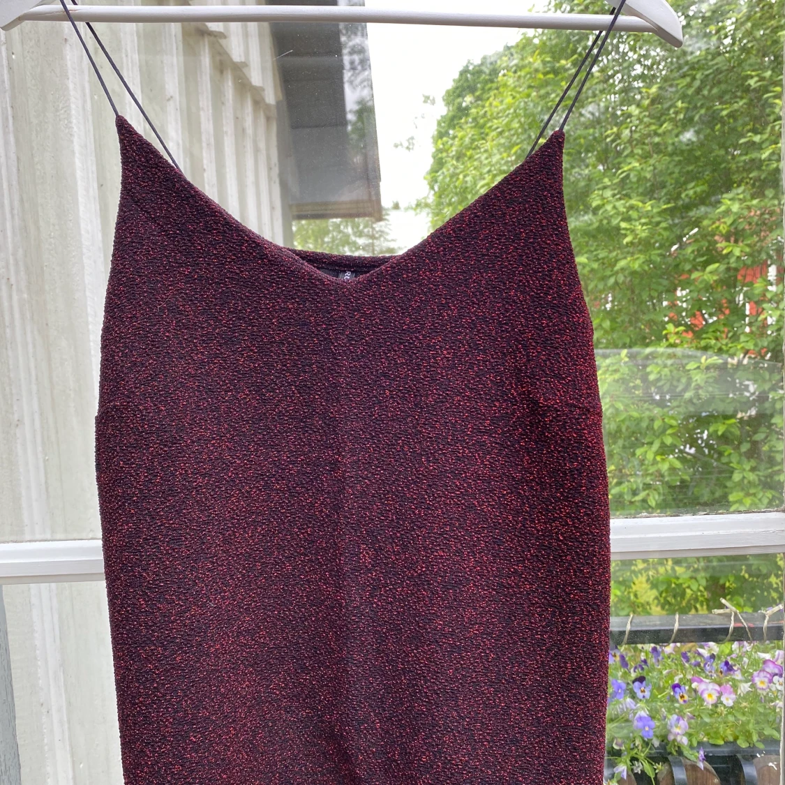 Glittrigt linne ifrån Rut n circle XS