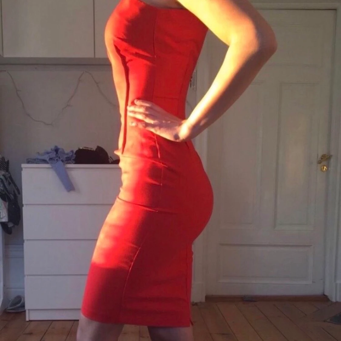 Midiaxklänning  - 90