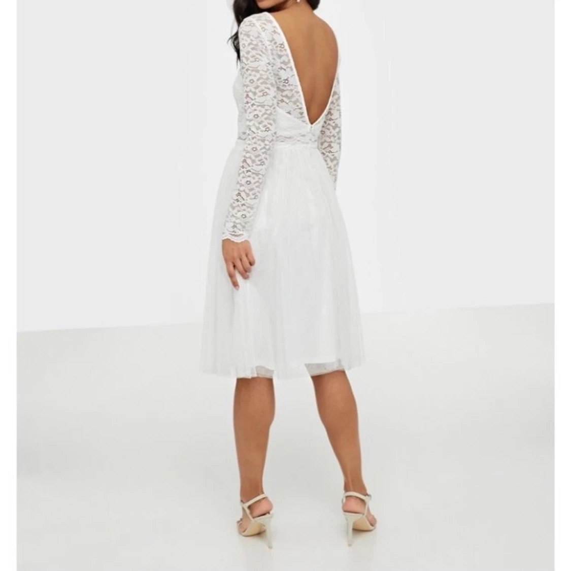 Vit Klänning/Studentklänning 34 - 90