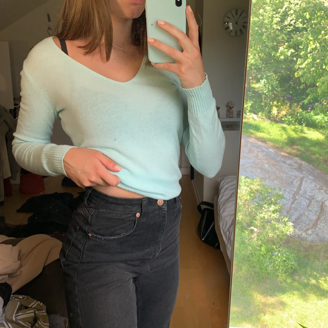 Somrig finstickad - 91