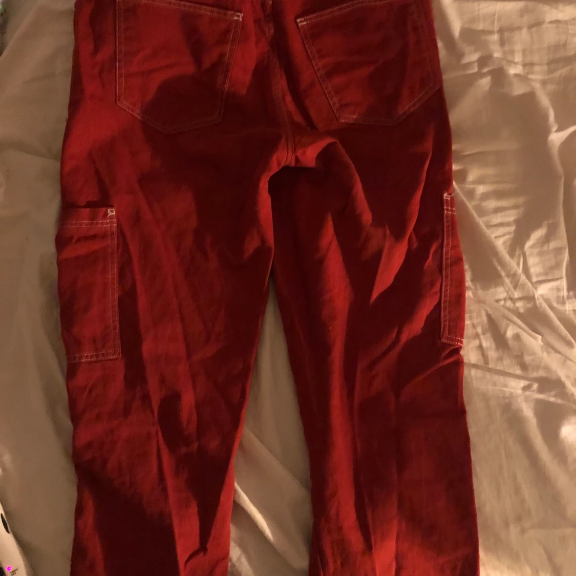 Pull and bear röda byxor  - 90