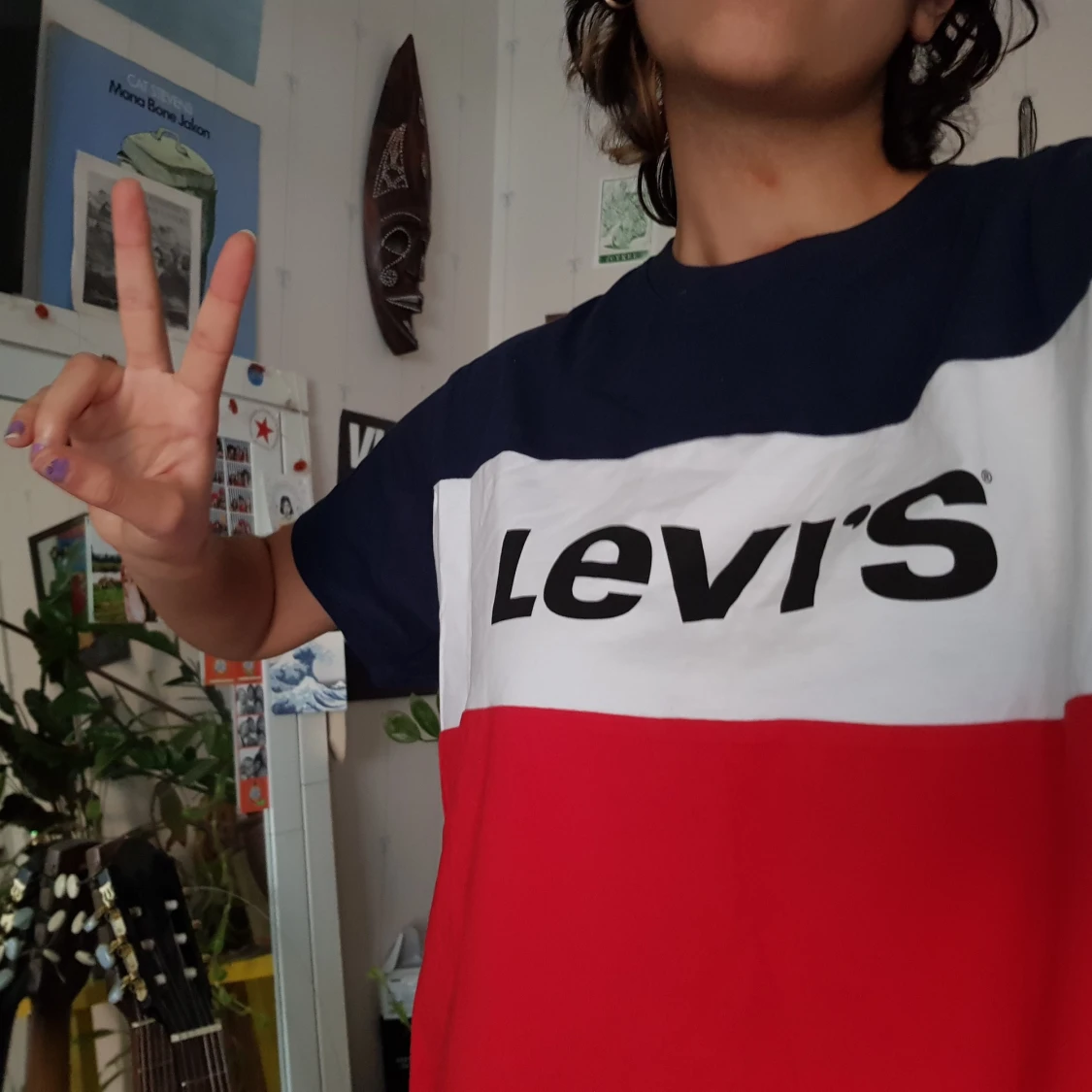 Oanvänd Levi's t-shirt - 90