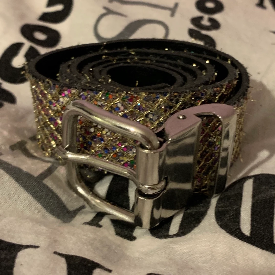 Glitter bälte  - 90