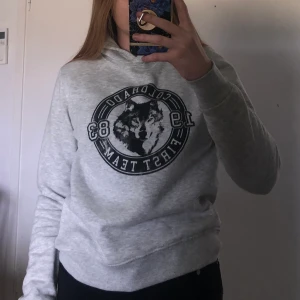 Hoodie - Hoodie från Gina Tricot. Endast används fåtal ggr. Strl M men passar bra till s/xs ifall man vill ha den lite pösigare.
