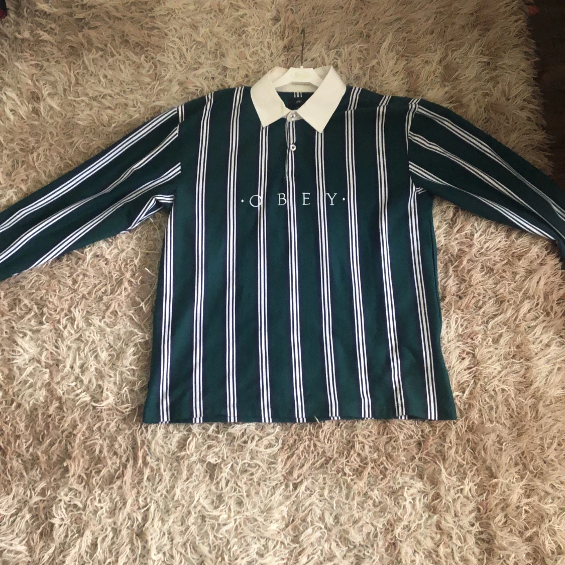 Obey Classic Long Sleve Polo Shirt