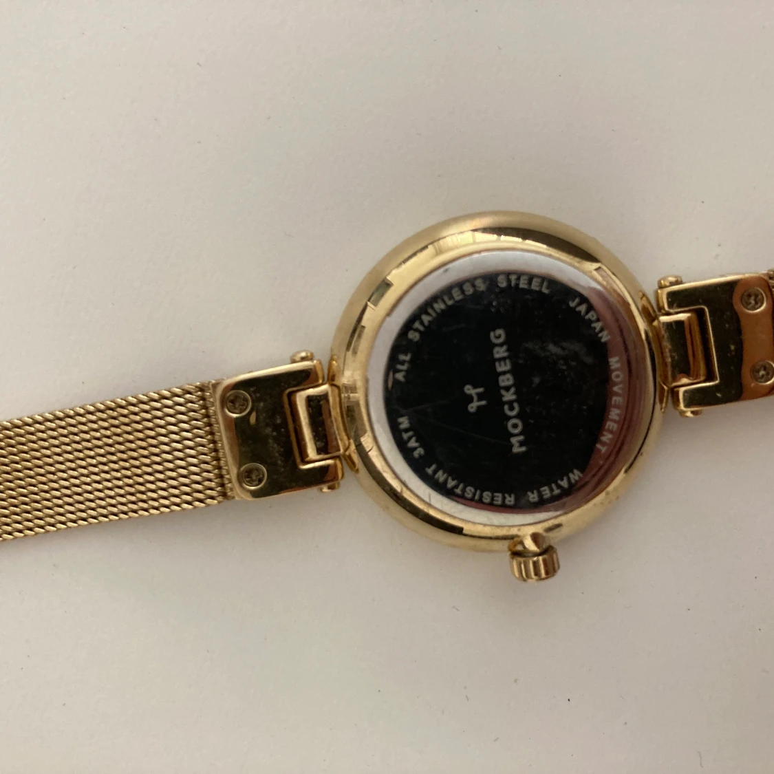 Mockberg-klocka i guld  - 91