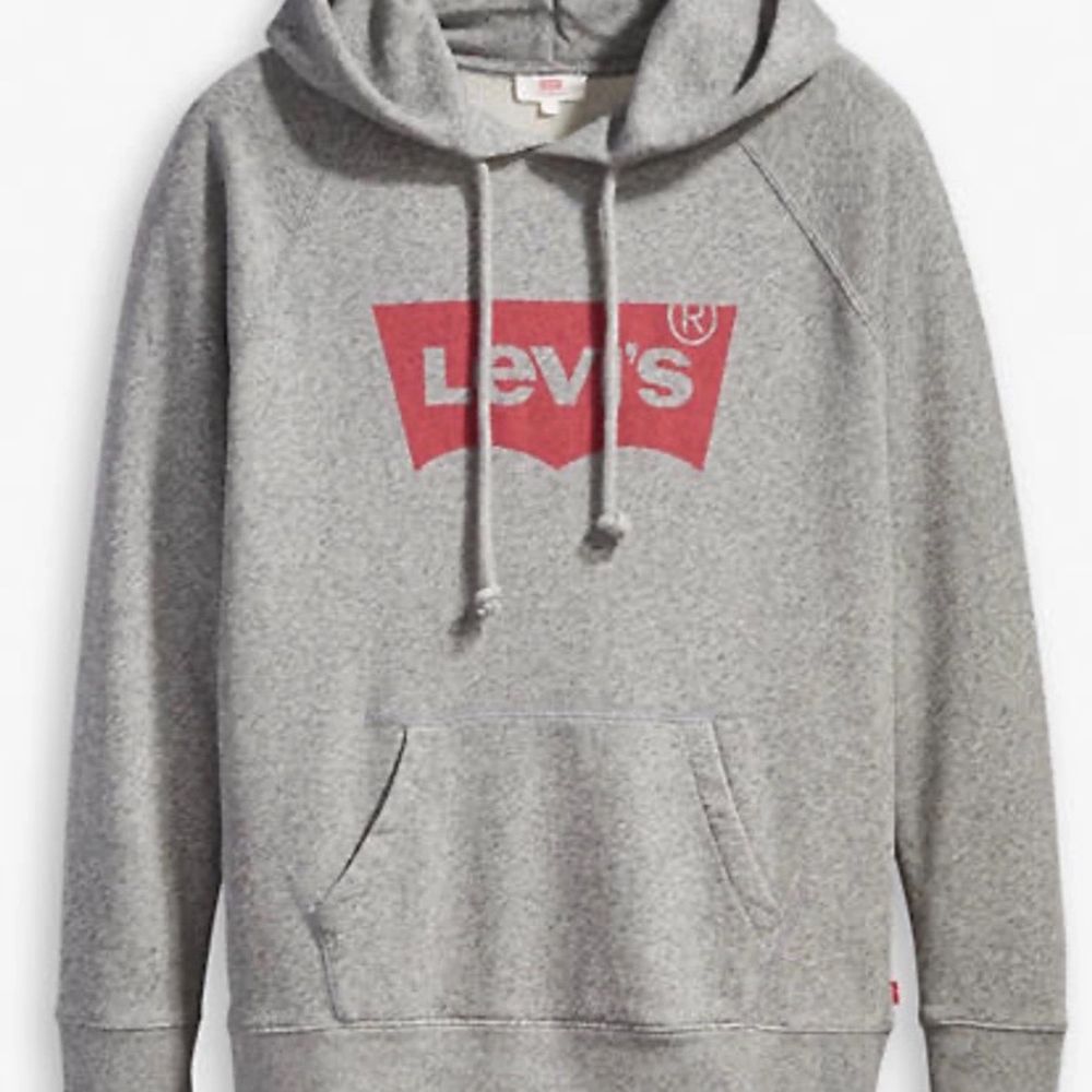 Grå Levis hoodie - Levi's | Plick Second Hand