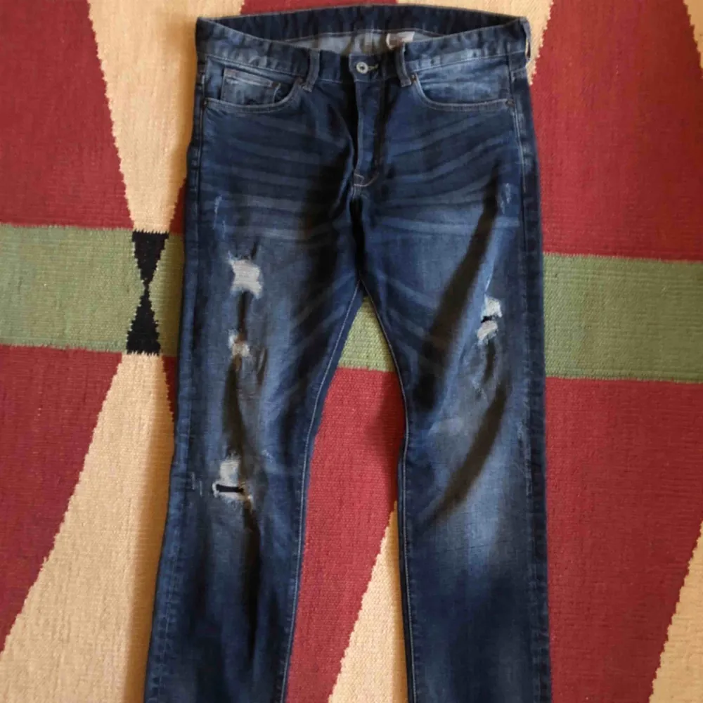 Jeans byxor, slim low waist, strl 32/30, herrstrl, 50kr. Jeans & Byxor.