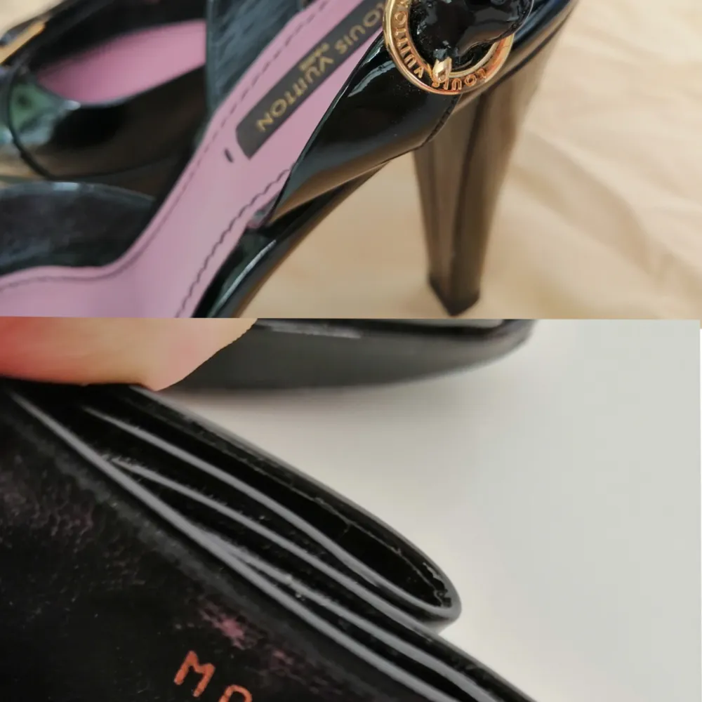 Louis Vuitton sandals, excellent condition, original box, dustbag, 100% authentic, size 37, insole 24cm, high heels 10cm, write me for more info and pics🙂. Skor.