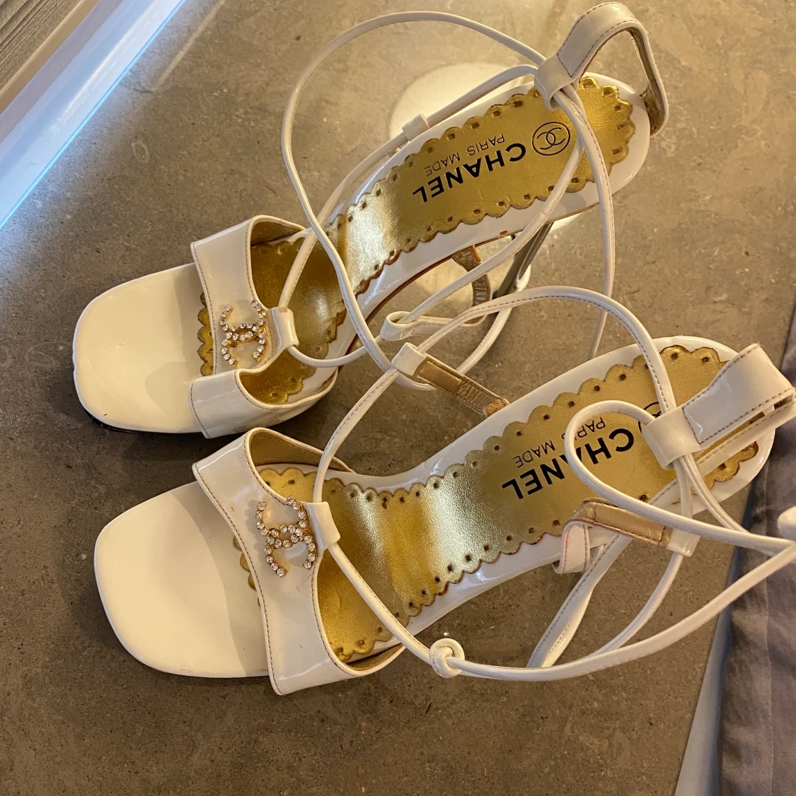 Chanel klackskor med snöre | Size 36 - 90