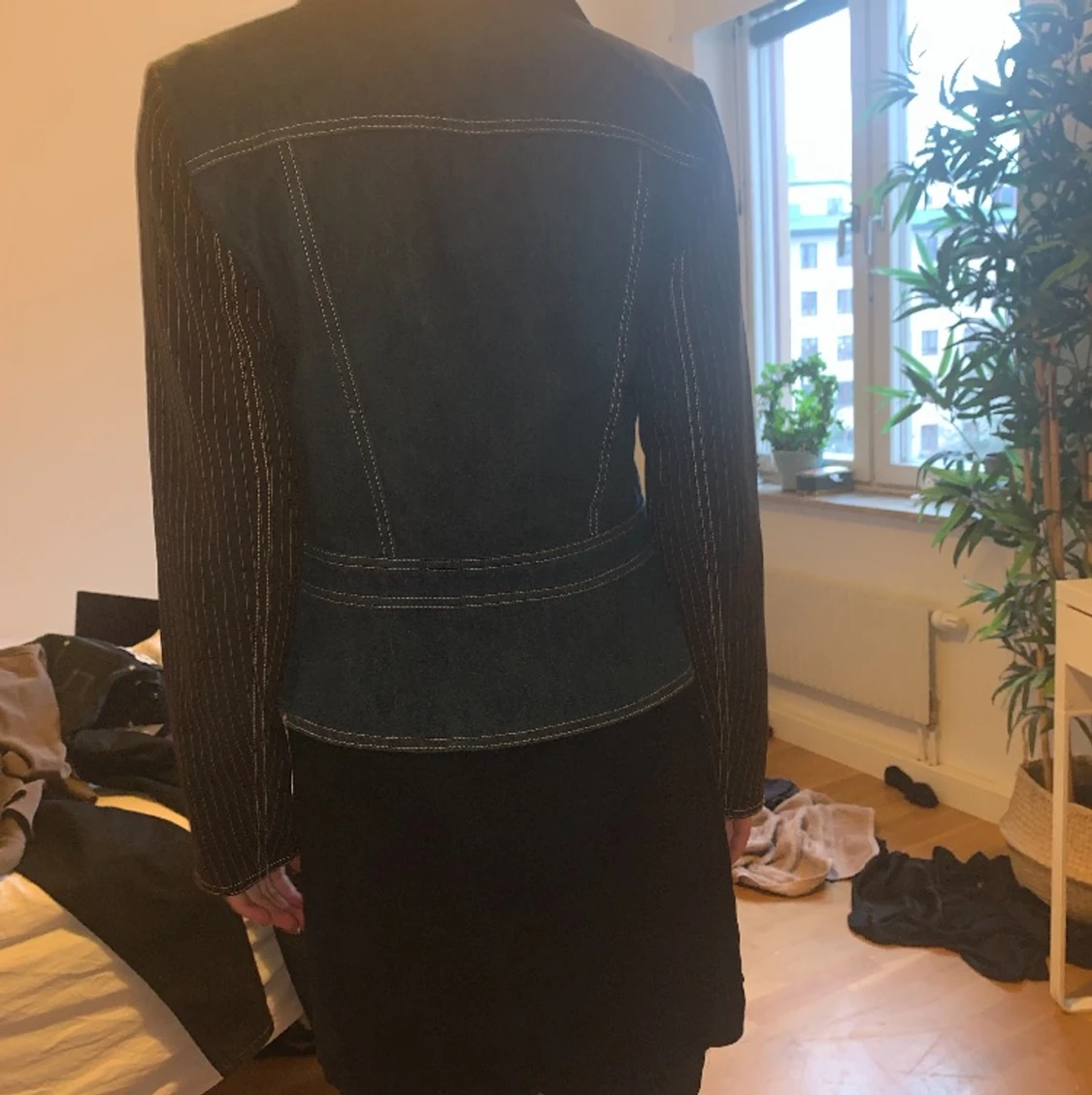 Coolaste jackan. Skitfina ärmar och snygg tajt passform.  - 90