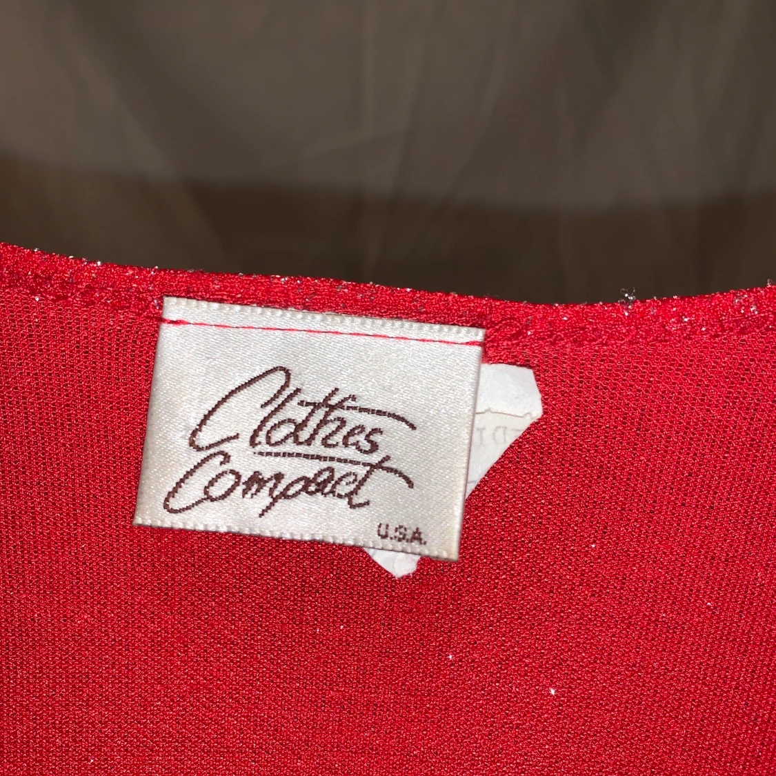 90s Glittrig Topp - 90