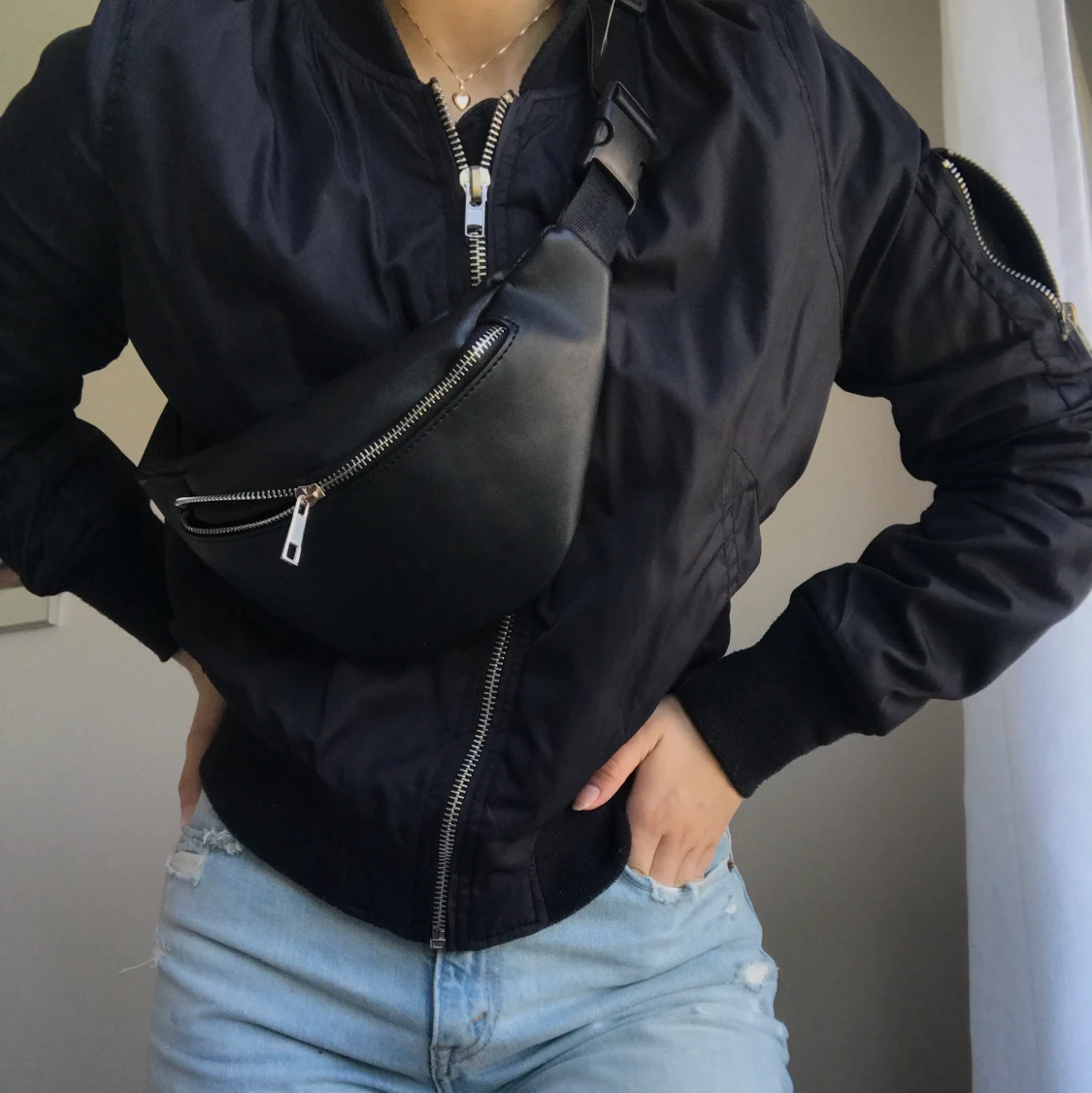 Oversized bomberjacka