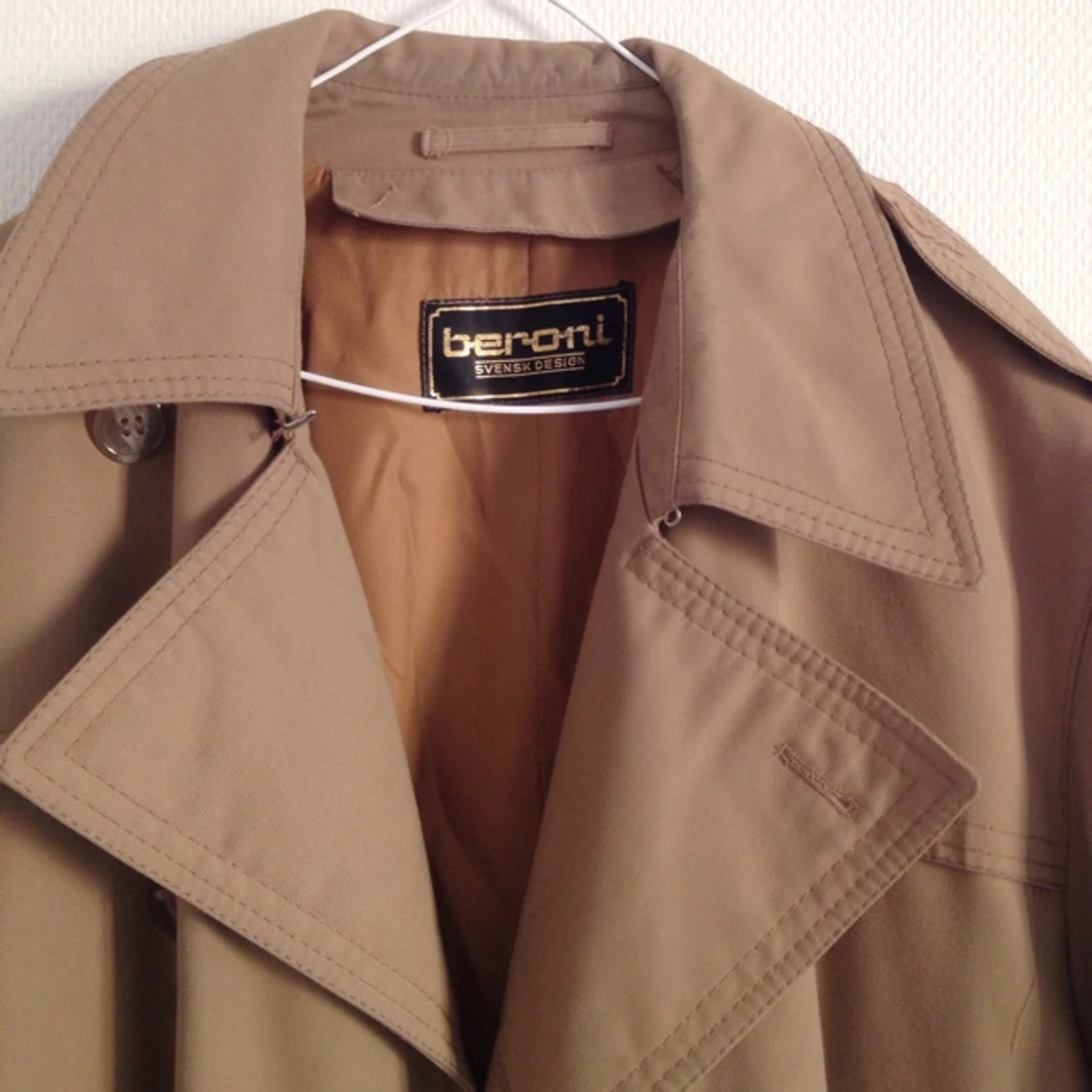 Trench coat från 60-talet