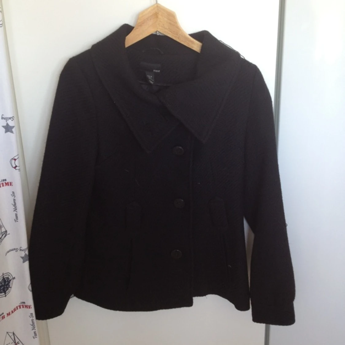 Kappa med stor krage, lite klockskuren - 1398506133