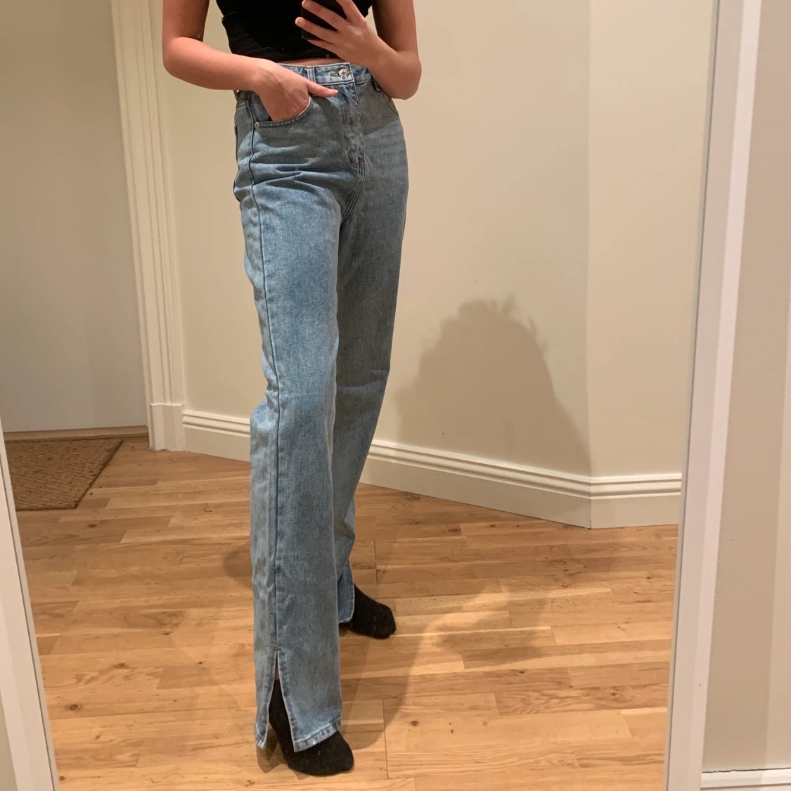 Straight leg jeans strl S