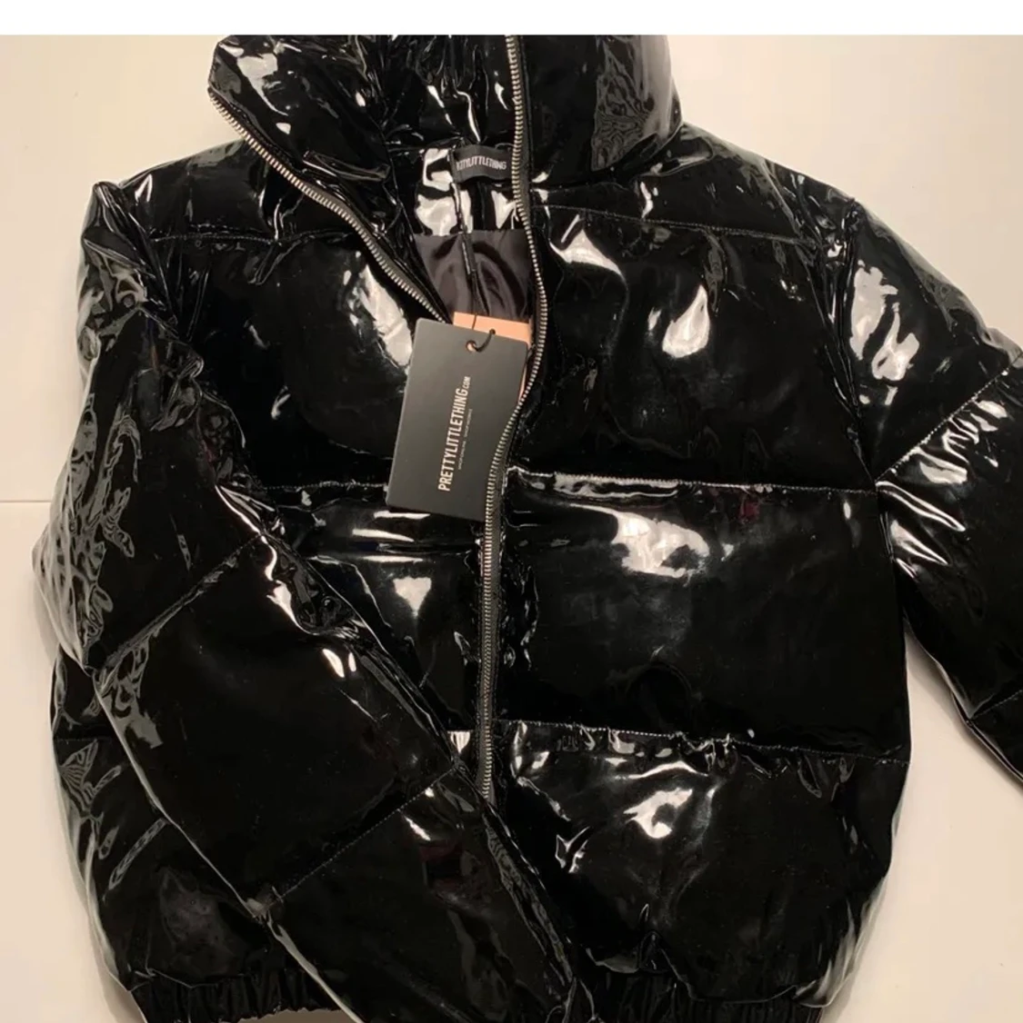 SVART VINYL jacka  - 91