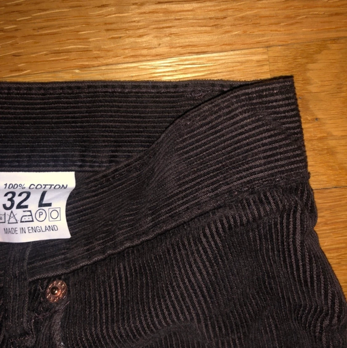 bruna manchesterbyxor - 90