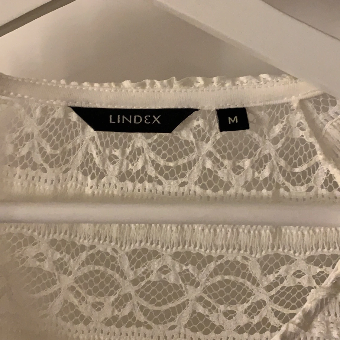 vit lindex klänning  - 91