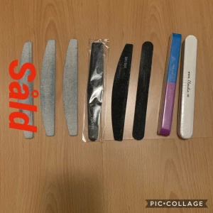 Nagelfilar - 8st nagelfilar med olika grit. 10kr/st + 11kr i frakt om ni inte vill köpa alla.