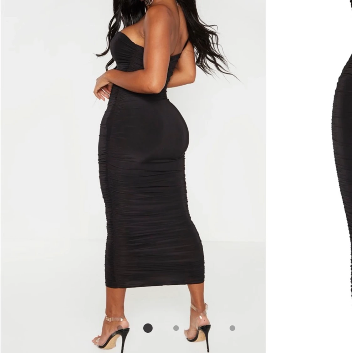 Prettylittlething figursydd klänning m prislapp - 90