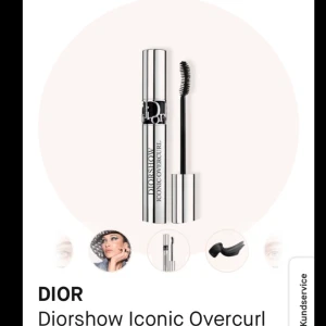 Dior show iconic overcurl mascara  - Säljer en mascara från Dior som jag endast testat! (Ej vattenfast) Säljer den på grund av att den inte riktigt passade mig eller mina fransar. Mascaran köptes för 385kr och jag säljer den för 150kr + frakt (frakten kostar 25kr) då jag bara testat den en gång. Förpackning och kvitto finns kvar (swipea för att se). Kontakta mig för intresse, frågor eller fler bilder🥰 