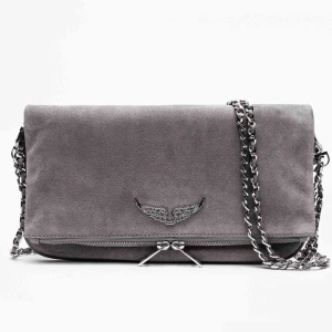  - Zadig väska, lilla bandet är sönder i ”fästet” men jag har löst det med en genomskinlig snodd! Kan bytas enkelt!