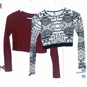  - 2 toppar, en från topshop & en från weekday. 20 kr/styck, båda för 30 kr. Samfraktar!!