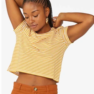  - Randig t-shirt, Croppad