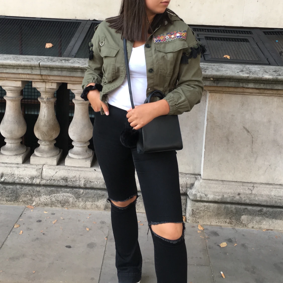 Militärgrön Jacka - 90