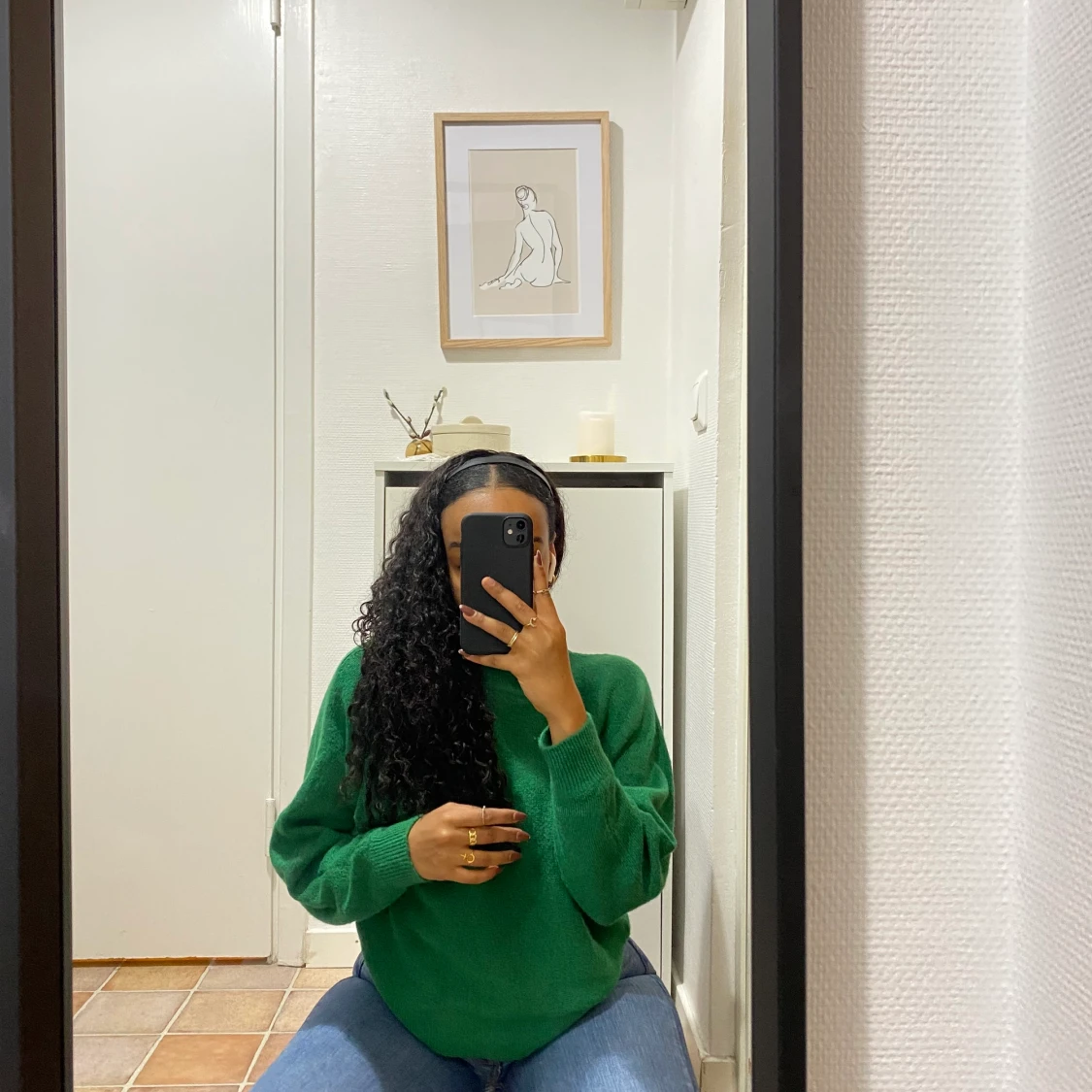 Grön tröja från Hm!