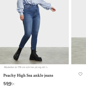 Populära peachy high sea ankle i S från bikbok! - Inköpta för två månader sedan, sparsamt använda. 